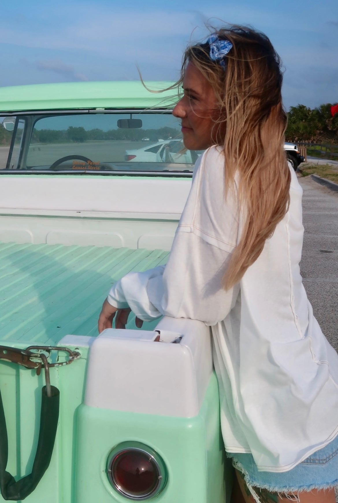 Easy Breeze Mineral Wash Oversized Long Sleeve