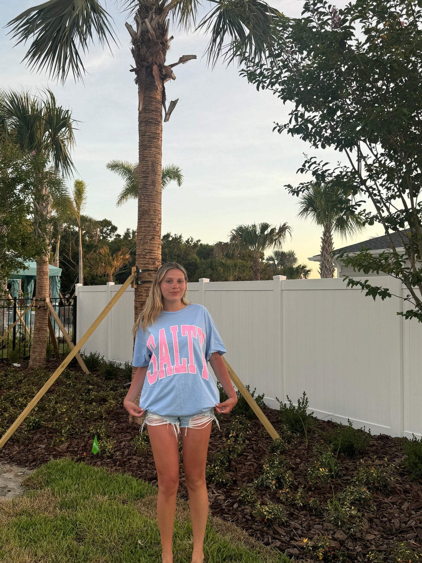 Salty Oversized Graphic Tee