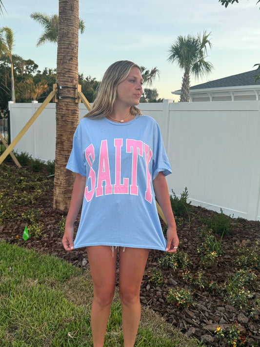 Salty Oversized Graphic Tee