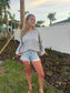 Hailey Gray Oversized Pocketed Long Sleeve