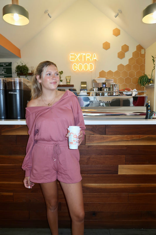 Rylie On The Go French Terry Romper
