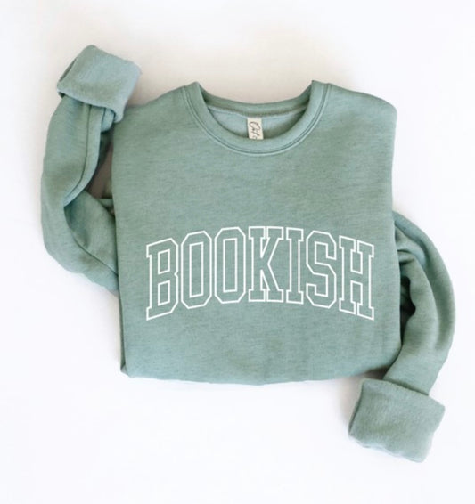 Bookish Graphic Fleece Sweatshirt