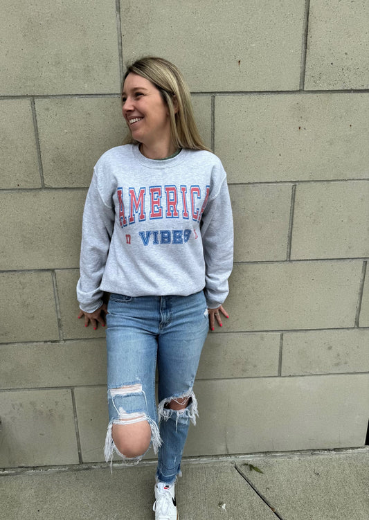 America 1776 Graphic Sweatshirt