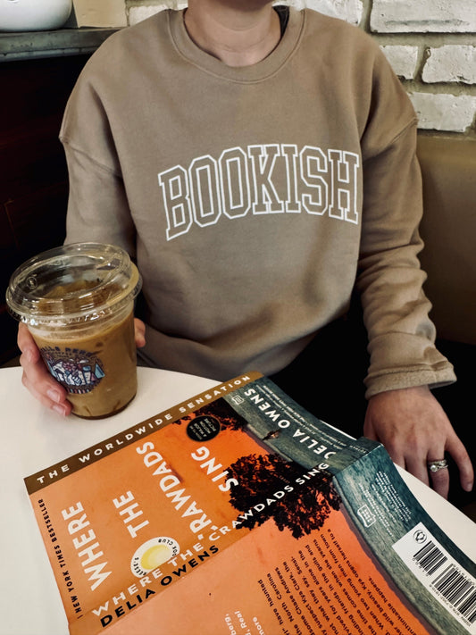Bookish Graphic Fleece Sweatshirt