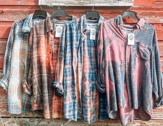 Vintage Bleached Flannels