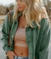 Kinsley On the Go Acid Washed Shacket