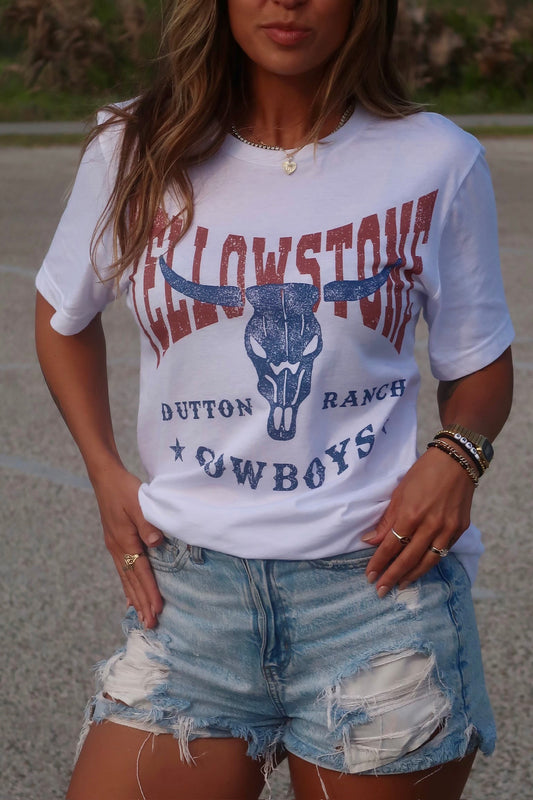 Yellowstone Dutton Ranch Cowboys Graphic Tee