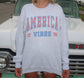 America 1776 Graphic Sweatshirt